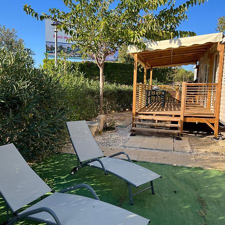 Mobilhome La Carabasse Vias Plage المظهر الخارجي الصورة