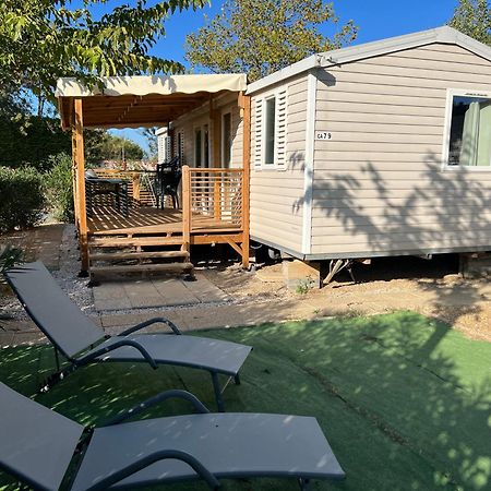 Mobilhome La Carabasse Vias Plage المظهر الخارجي الصورة
