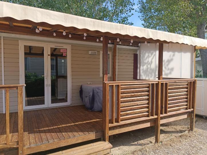 Mobilhome La Carabasse Vias Plage المظهر الخارجي الصورة
