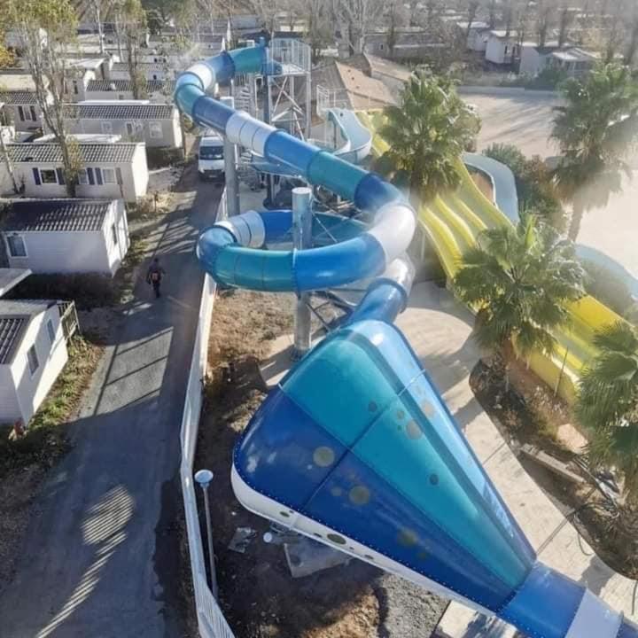 Mobilhome La Carabasse Vias Plage المظهر الخارجي الصورة