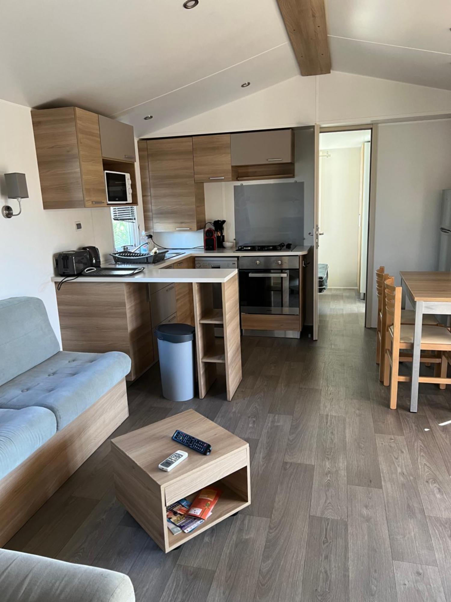 Mobilhome La Carabasse Vias Plage المظهر الخارجي الصورة
