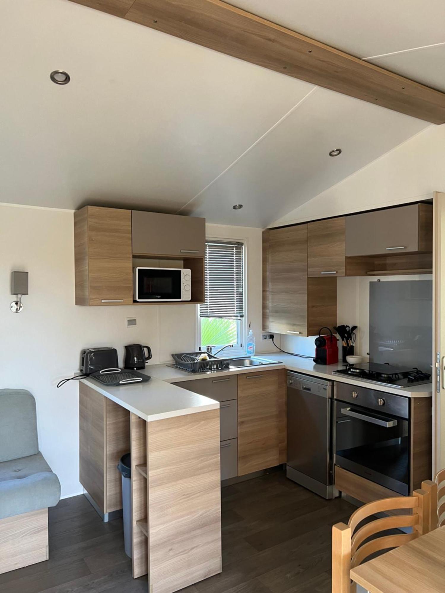 Mobilhome La Carabasse Vias Plage المظهر الخارجي الصورة