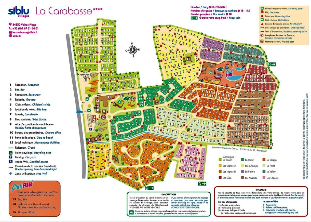 Mobilhome La Carabasse Vias Plage المظهر الخارجي الصورة