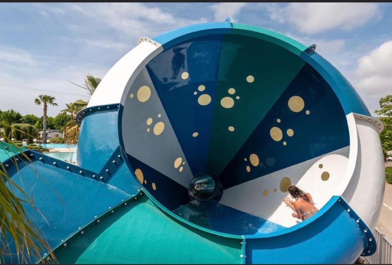 Mobilhome La Carabasse Vias Plage المظهر الخارجي الصورة