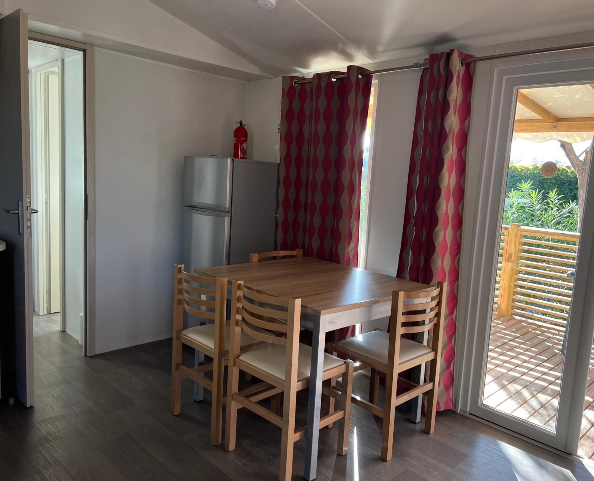 Mobilhome La Carabasse Vias Plage المظهر الخارجي الصورة
