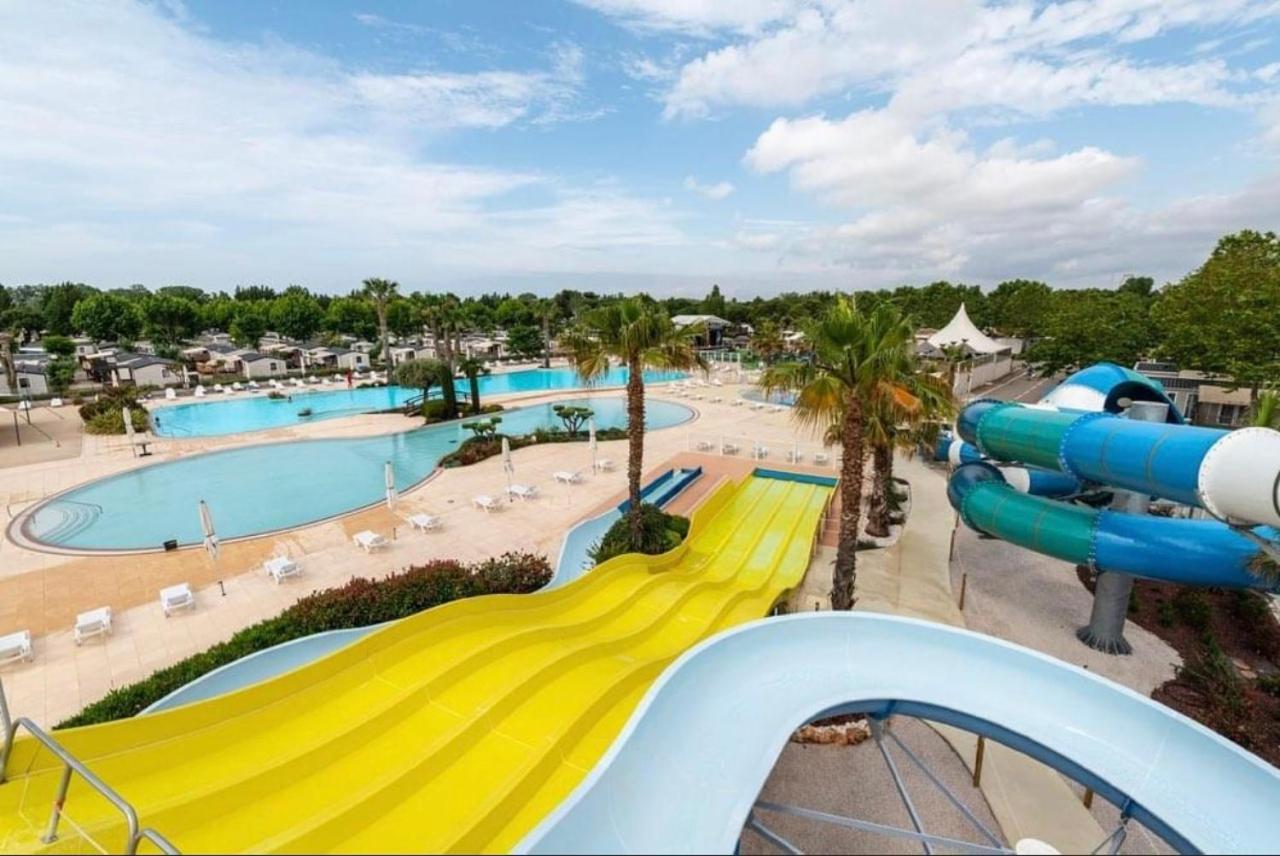 Mobilhome La Carabasse Vias Plage المظهر الخارجي الصورة