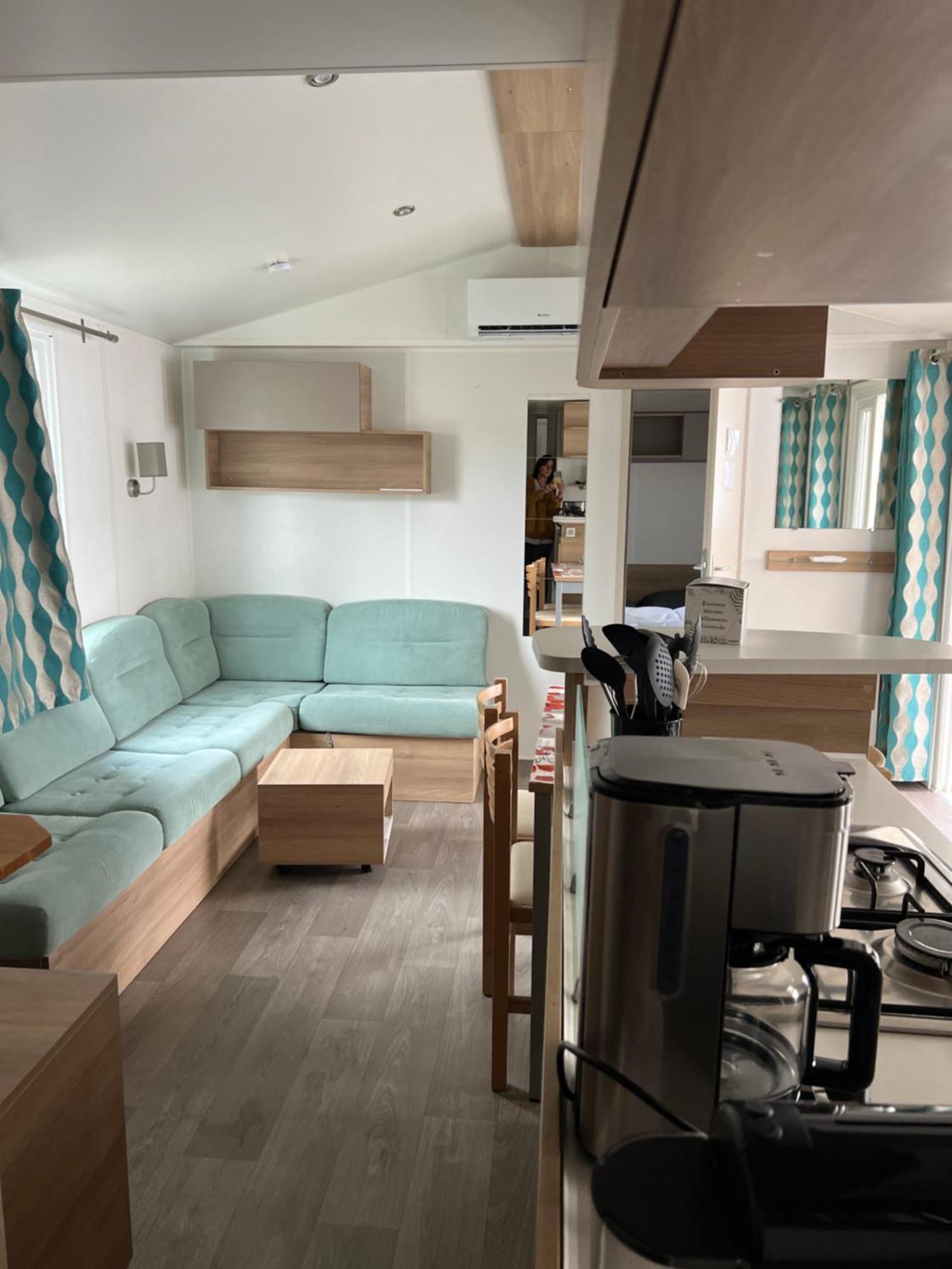 Mobilhome La Carabasse Vias Plage المظهر الخارجي الصورة