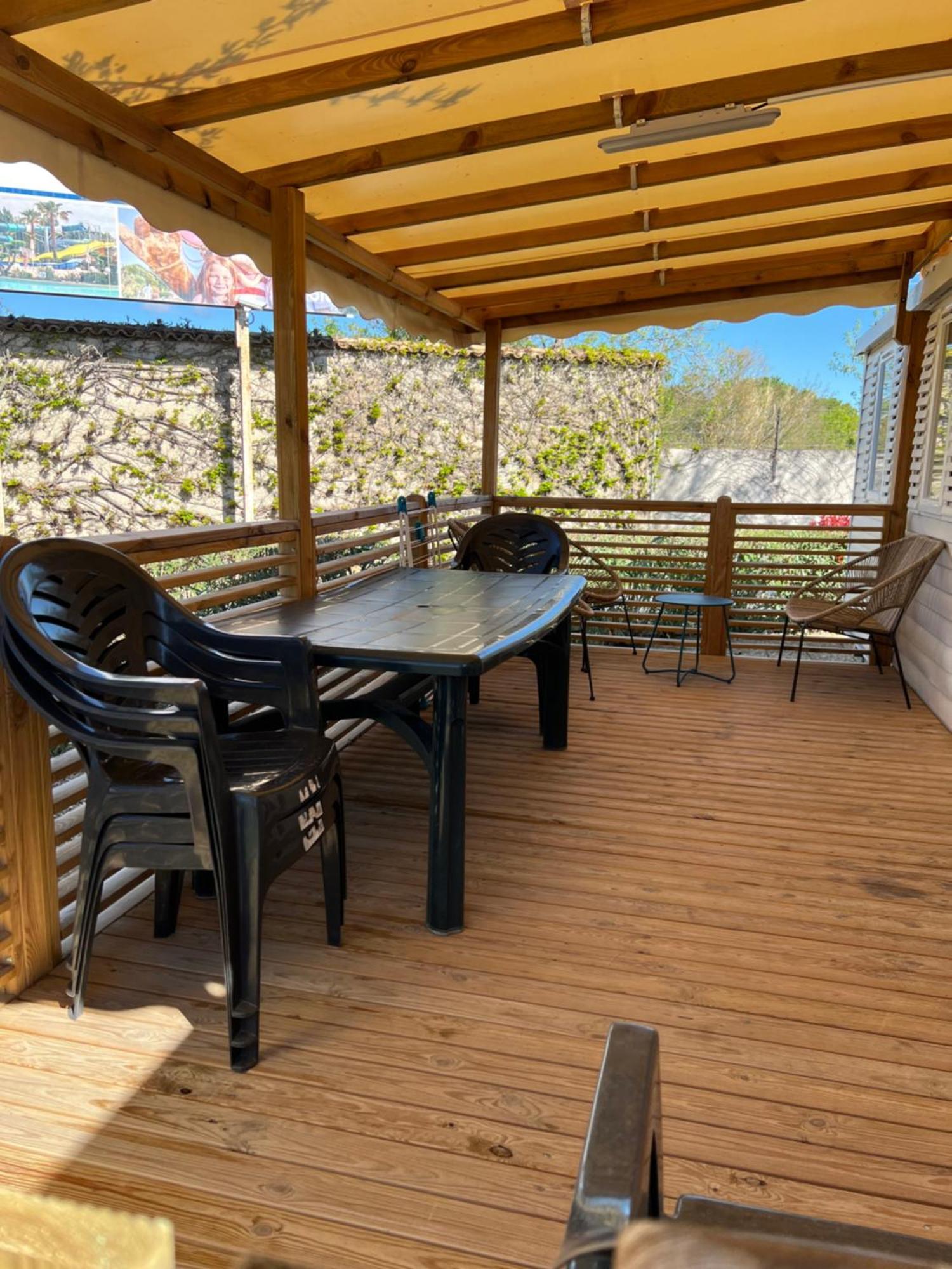 Mobilhome La Carabasse Vias Plage المظهر الخارجي الصورة